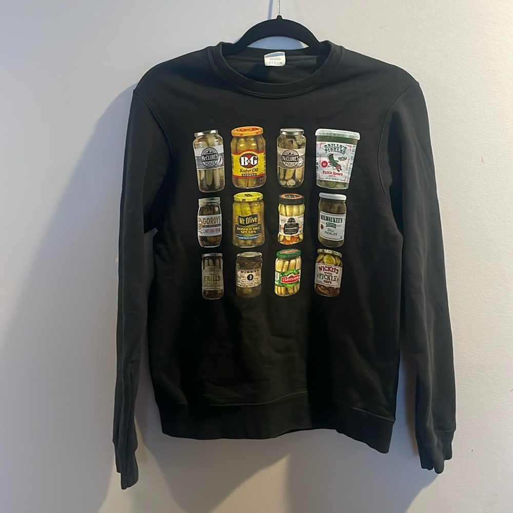 Pickle crew neck